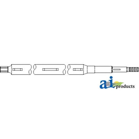 Aftermarket H203039 Shaft, Feeder House, Upper Fits John Deere 9560STS Combine A-H203039-AI